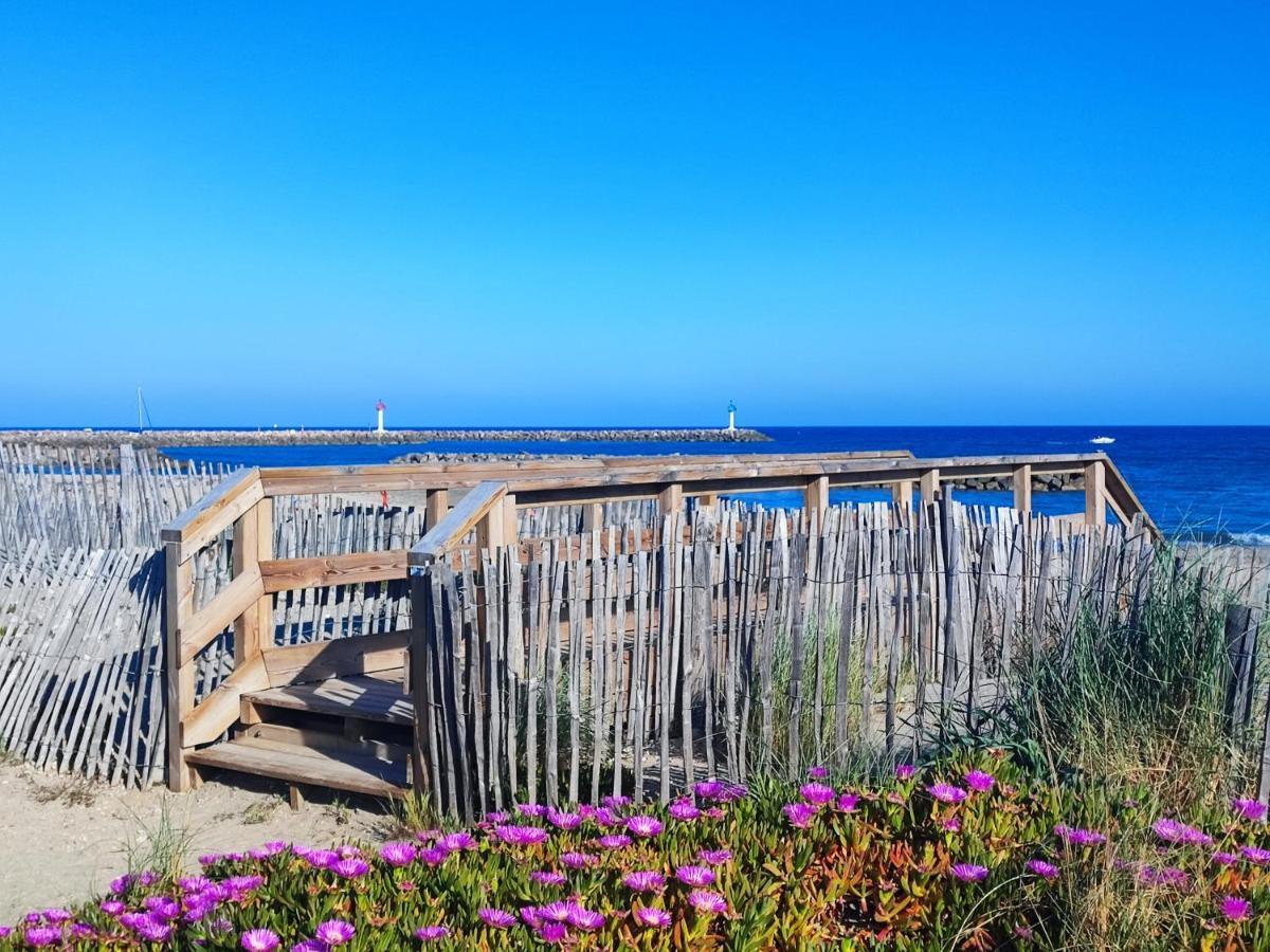 La Perle Bleue, 100 M De La Plage, Parking, Wifi Frontignan Exteriér fotografie