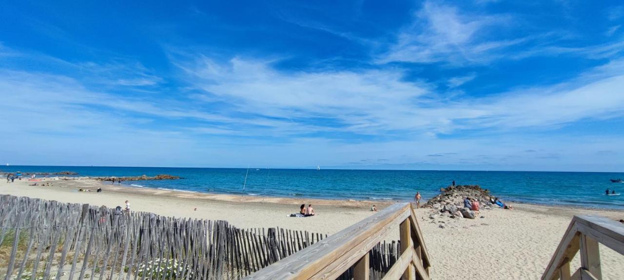 La Perle Bleue, 100 M De La Plage, Parking, Wifi Frontignan Exteriér fotografie